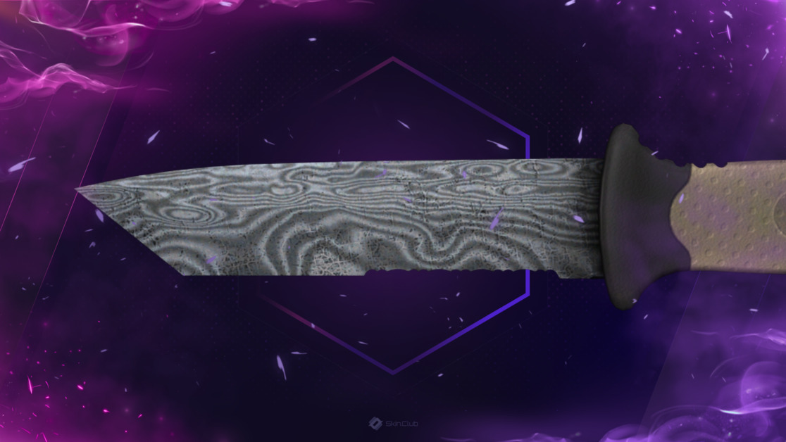 ★ Ursus Knife | Damascus Steel (Well-Worn)