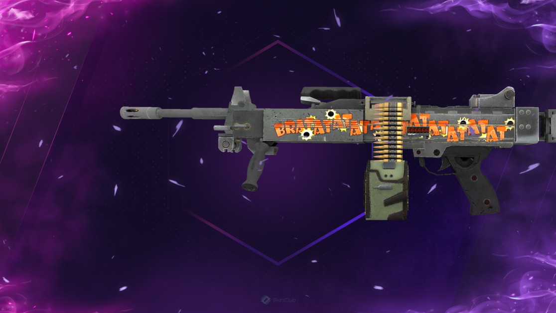 StatTrak™ Negev | Bratatat (Well-Worn)