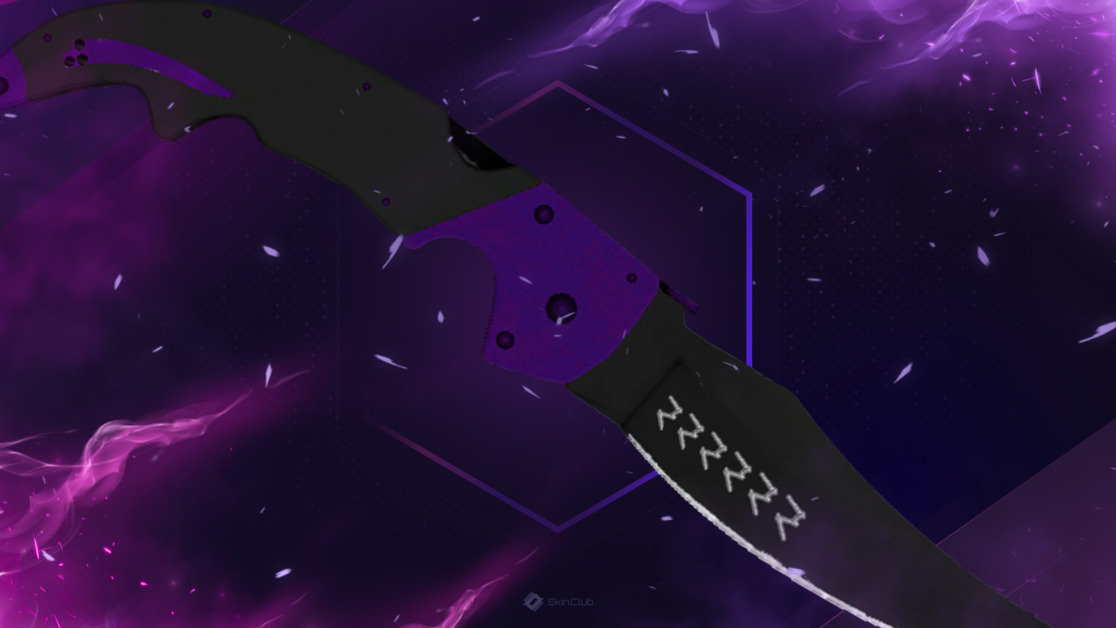 ★ StatTrak™ Falchion Knife | Ultraviolet (Factory New)