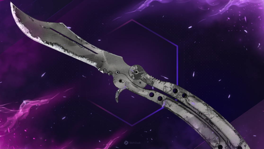 ★ Butterfly Knife | Urban Masked (Well-Worn)