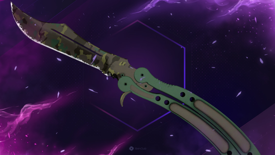 ★ Butterfly Knife | Boreal Forest (Field-Tested)