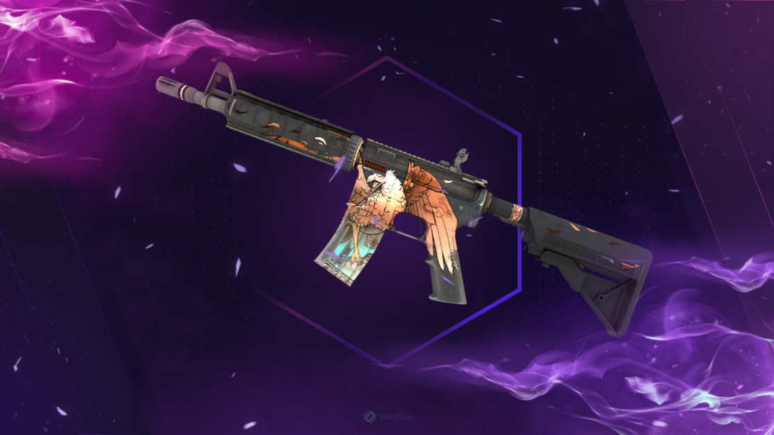 StatTrak™ M4A4 | Griffin (Well-Worn)