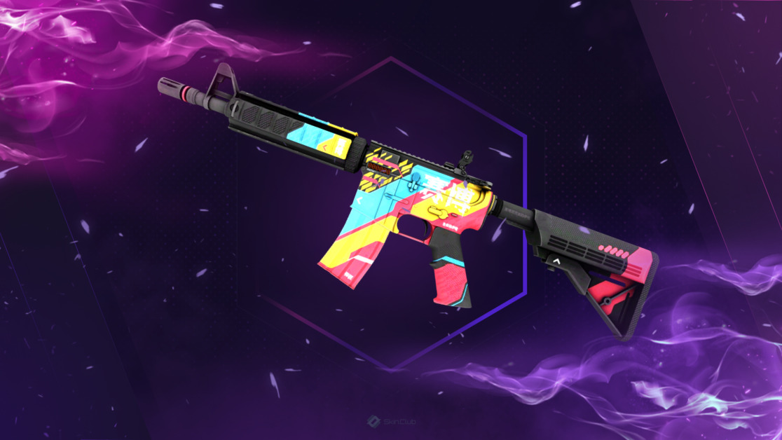 StatTrak™ M4A4 | Cyber Security (Factory New)
