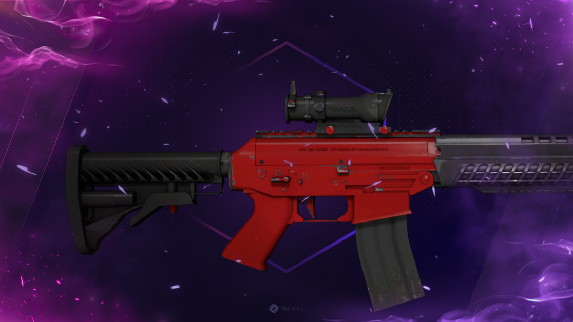 SG 553 | Candy Apple | Field-Tested