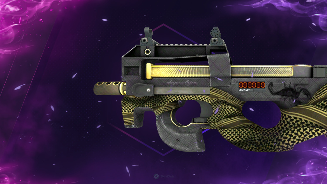 StatTrak™ P90 | Desert Warfare (Factory New)