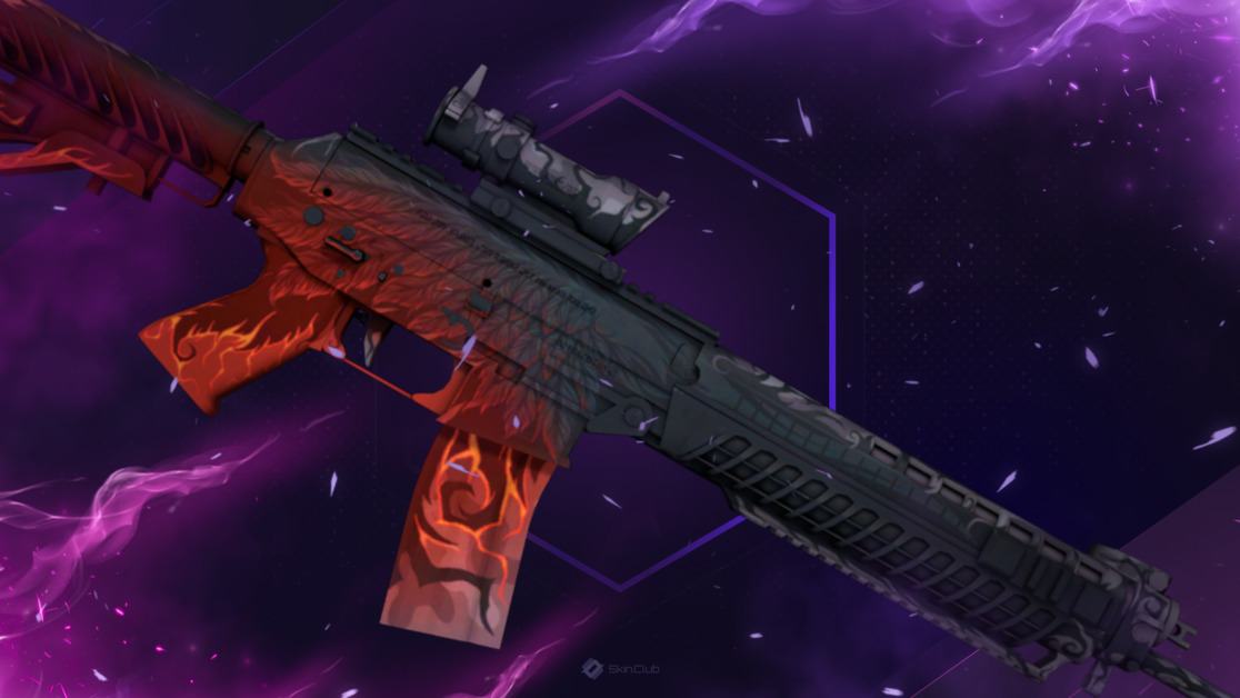 SG 553 | Darkwing (Field-Tested)