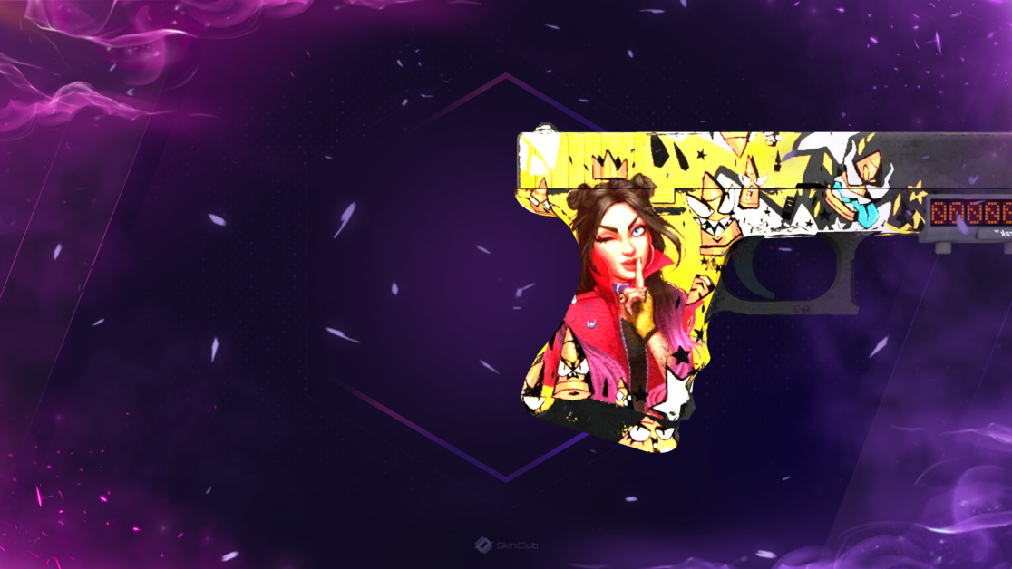 StatTrak™ Glock-18 | Bullet Queen (Battle-Scarred)