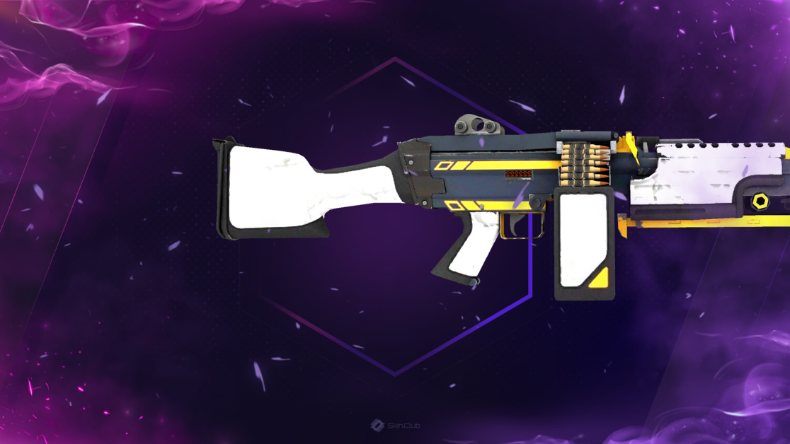 StatTrak™ M249 | Spectre (Minimal Wear)