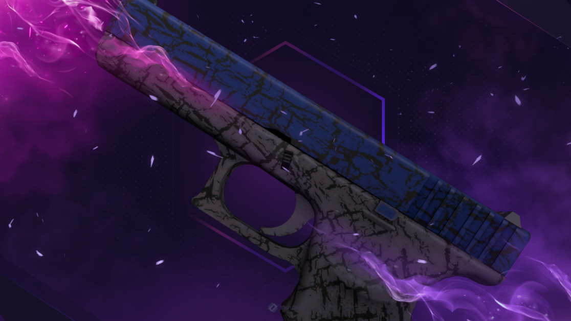 Glock-18 | Blue Fissure (Factory New)