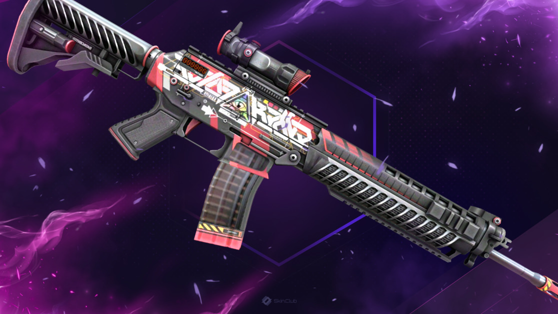 StatTrak™ SG 553 | Cyberforce (Factory New)