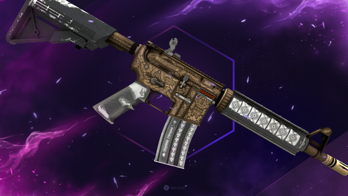 StatTrak™ M4A4 | Royal Paladin (Battle-Scarred)
