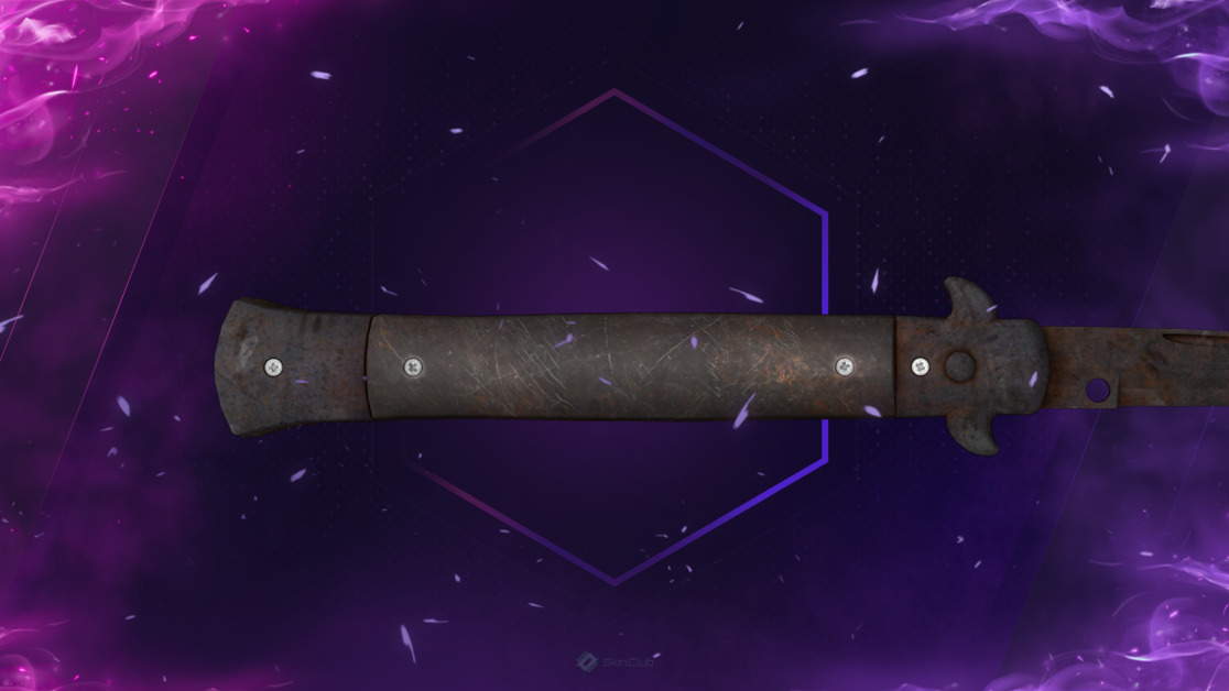 ★ Stiletto Knife | Rust Coat (Battle-Scarred)