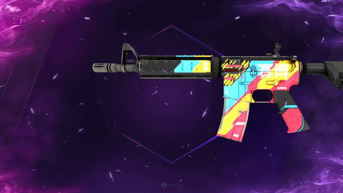 StatTrak™ M4A4 | Cyber Security (Field-Tested)
