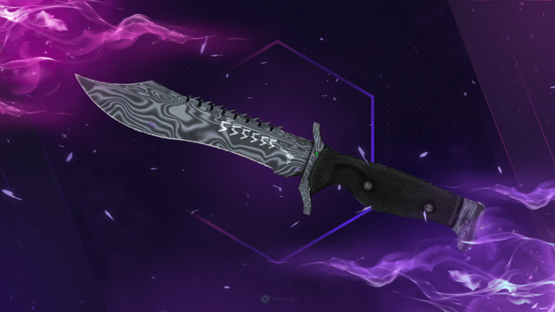 ★ StatTrak™ Bowie Knife | Damascus Steel (Factory New)