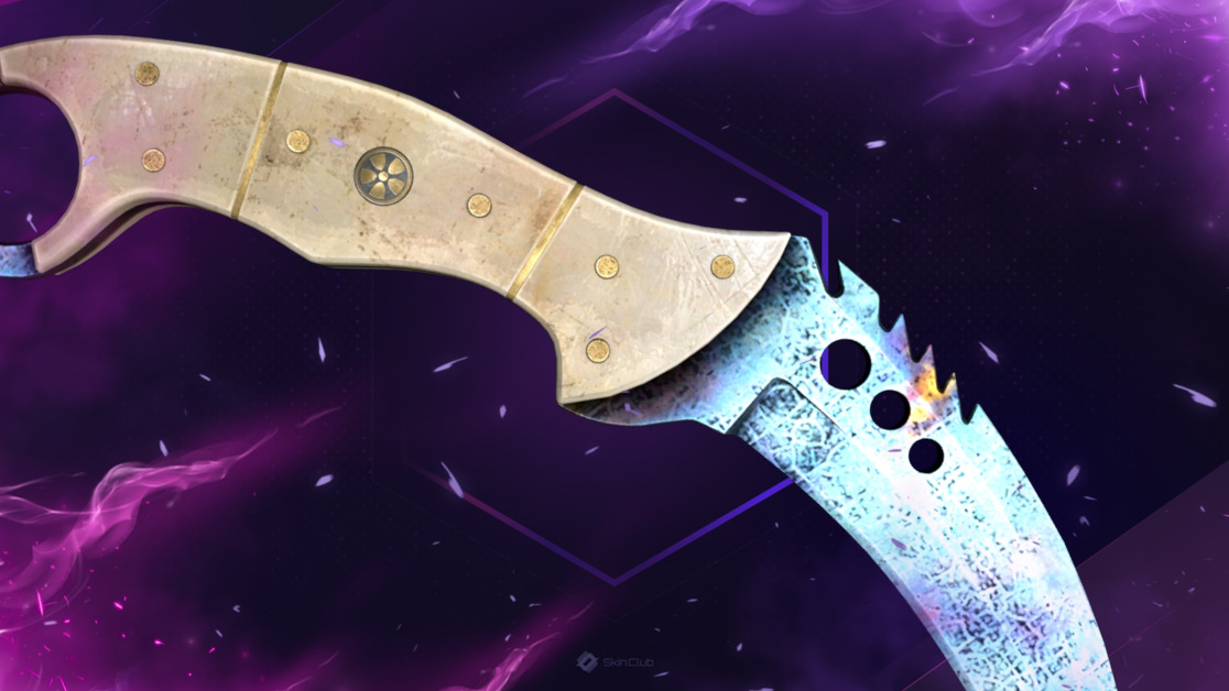 ★ Talon Knife | Case Hardened (Well-Worn)