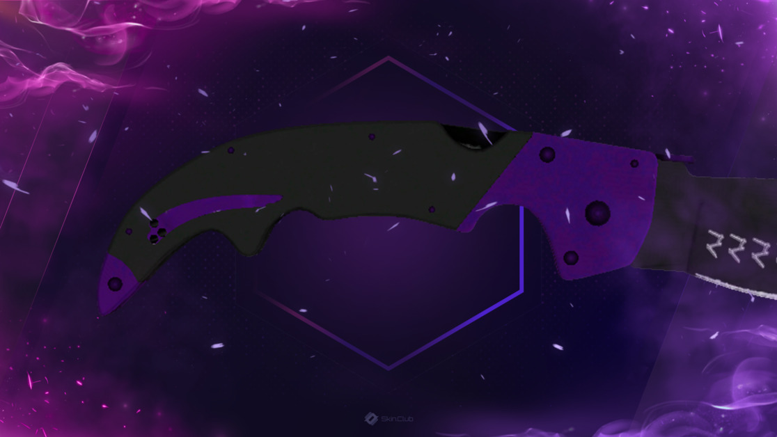 ★ StatTrak™ Falchion Knife | Ultraviolet (Factory New)