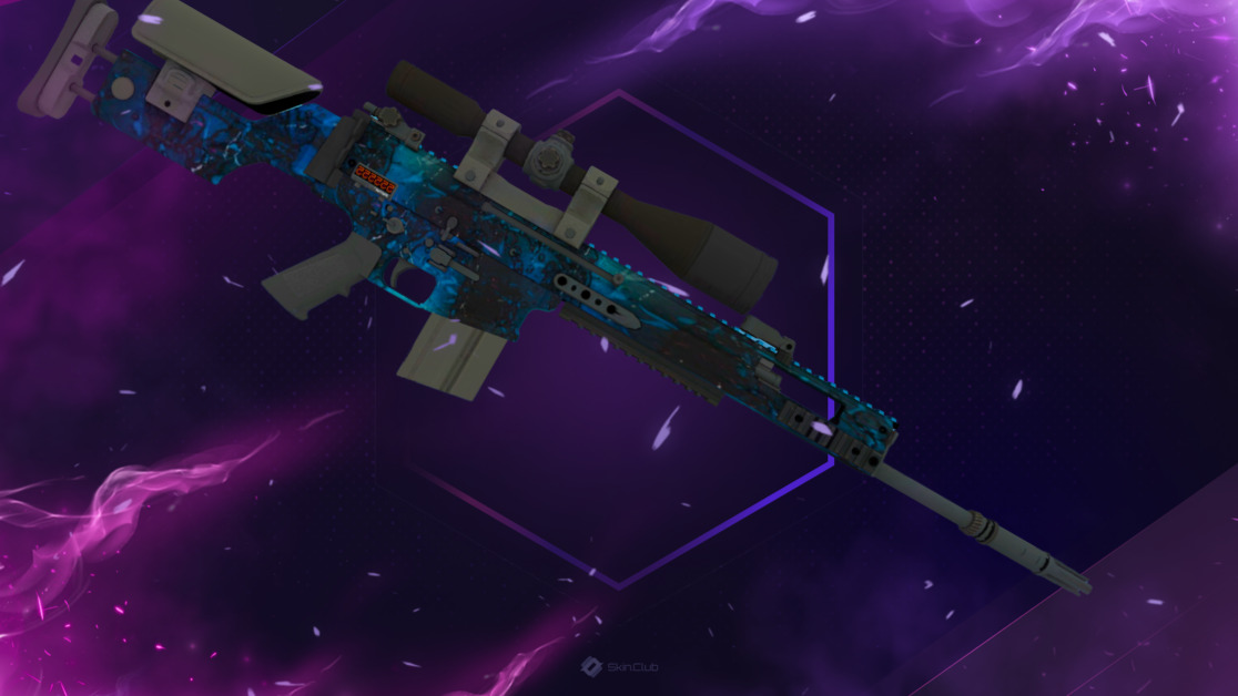 StatTrak™ SCAR-20 | Grotto (Field-Tested)