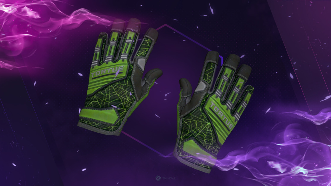 ★ Specialist Gloves | Emerald Web (Minimal Wear)