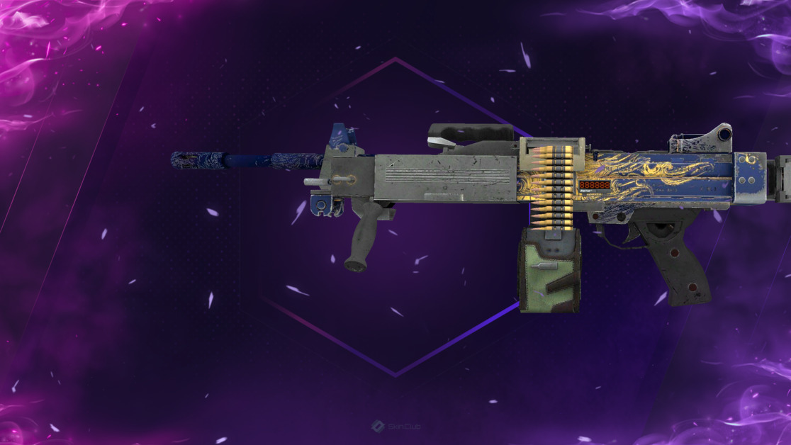 StatTrak™ Negev | Man-o'-war (Minimal Wear)