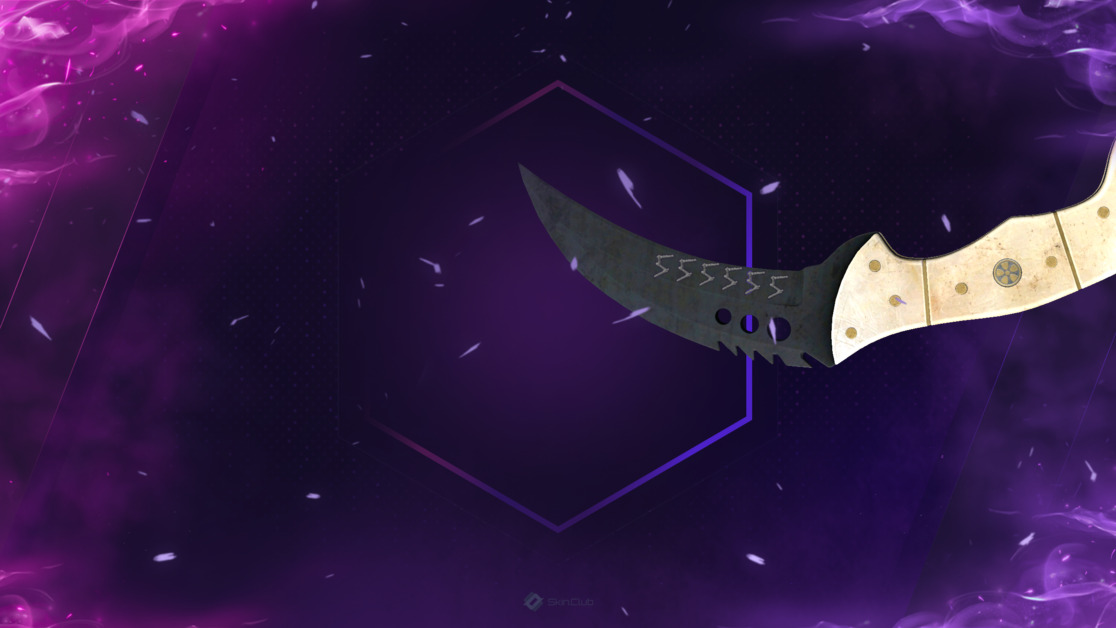 ★ StatTrak™ Talon Knife | Blue Steel (Field-Tested)