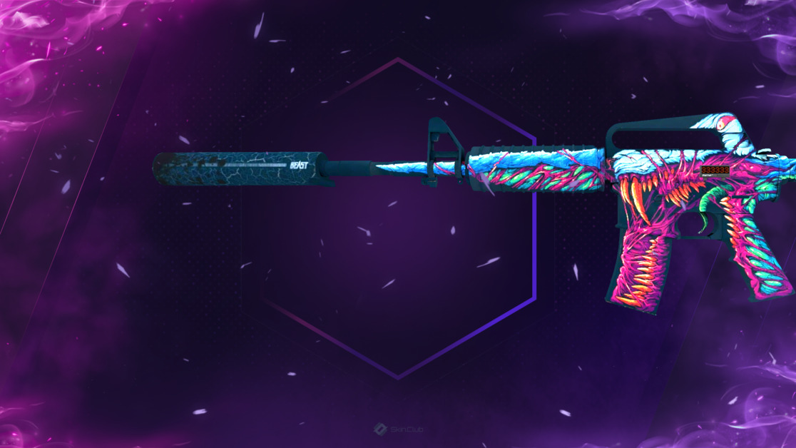 StatTrak™ M4A1-S | Hyper Beast (Factory New)