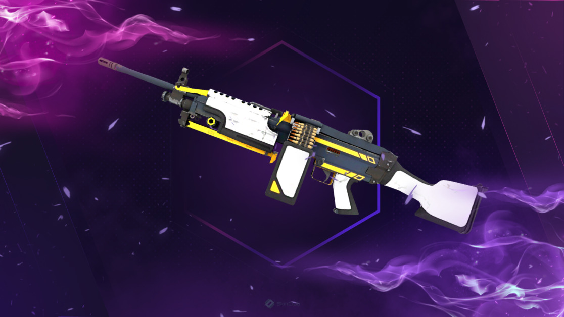 StatTrak™ M249 | Spectre (Minimal Wear)