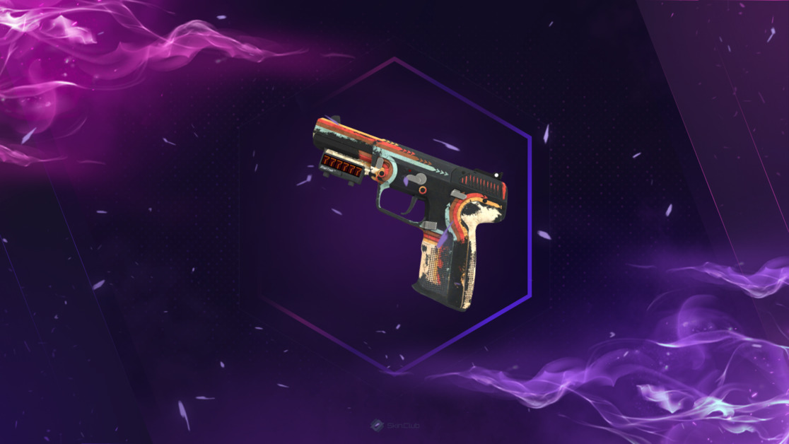 StatTrak™ Five-SeveN | Retrobution (Battle-Scarred)