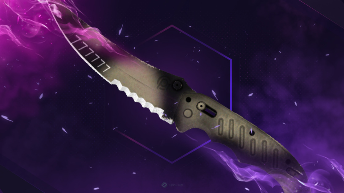 ★ StatTrak™ Flip Knife | Scorched (Field-Tested)