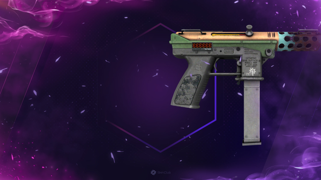 StatTrak™ Tec-9 | Flash Out (Well-Worn)