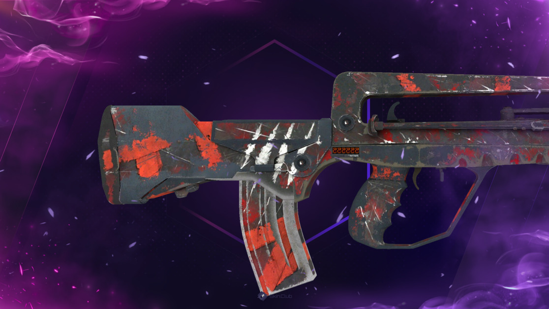StatTrak™ FAMAS | Survivor Z (Battle-Scarred)