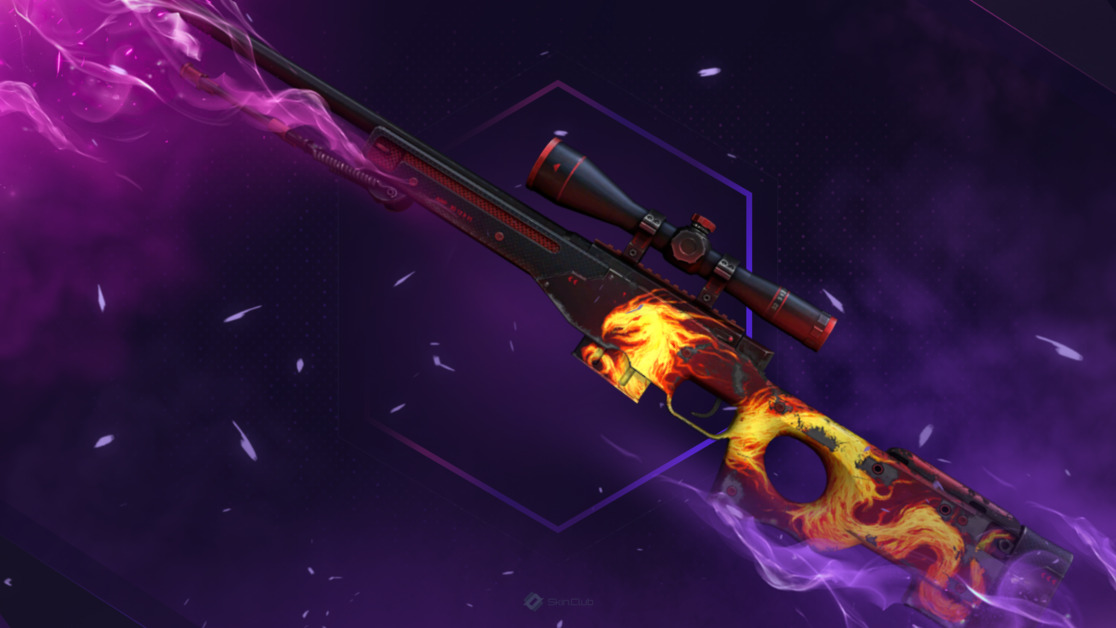 AWP | Wildfire (Well-Worn)
