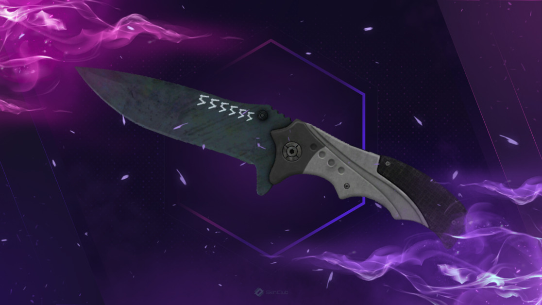 ★ StatTrak™ Nomad Knife | Blue Steel (Factory New)