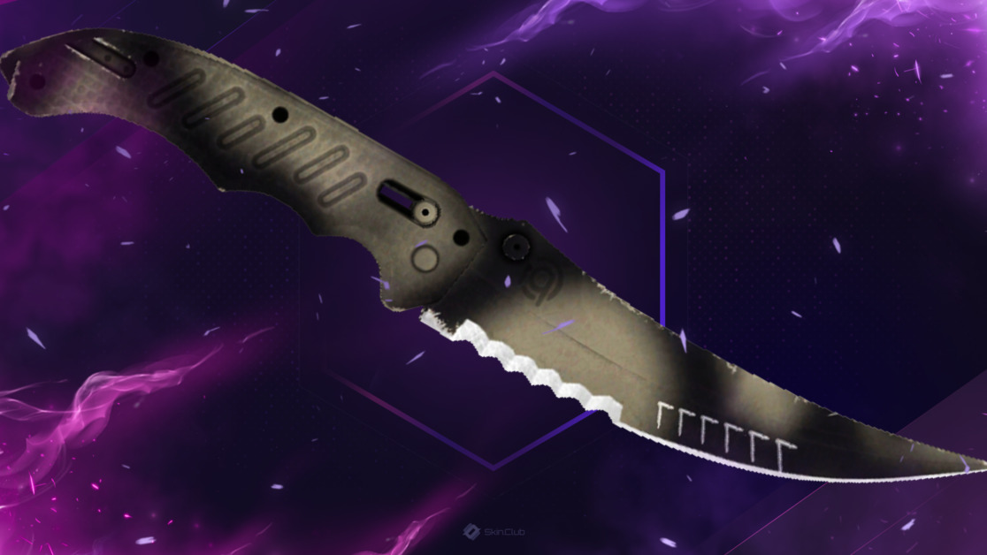 ★ StatTrak™ Flip Knife | Scorched (Field-Tested)