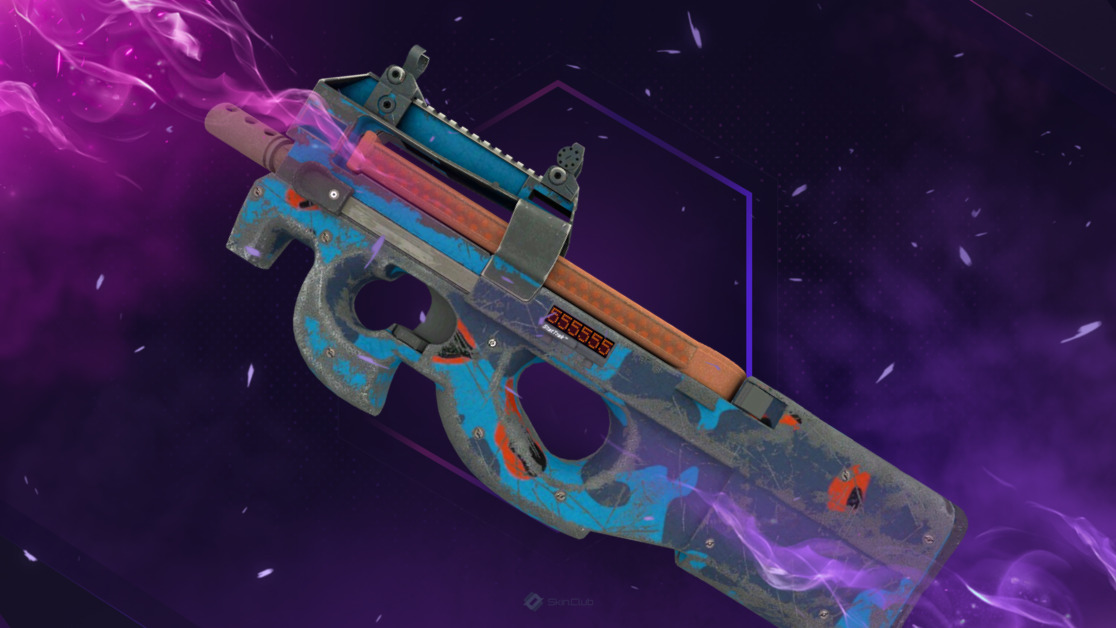 StatTrak™ P90 | Blind Spot (Battle-Scarred)