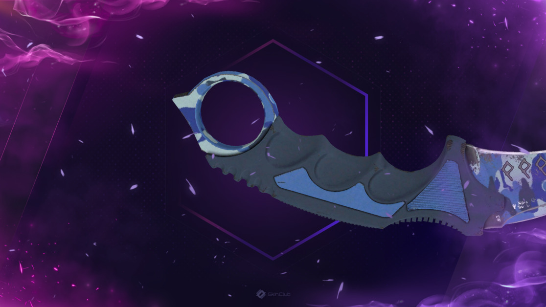 ★ StatTrak™ Karambit | Bright Water (Field-Tested)