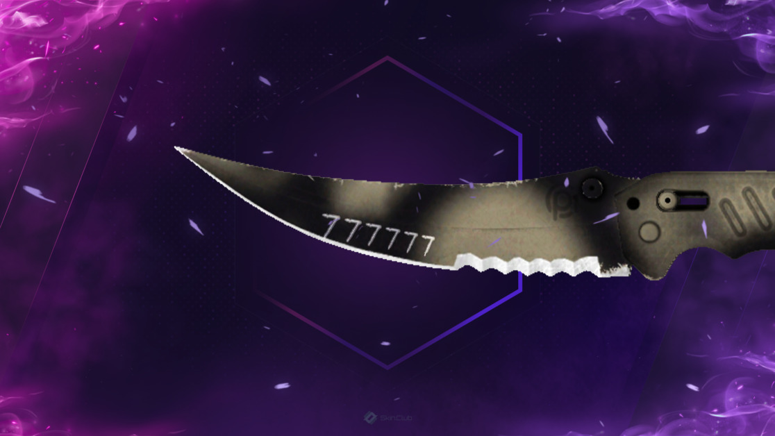 ★ StatTrak™ Flip Knife | Scorched (Field-Tested)