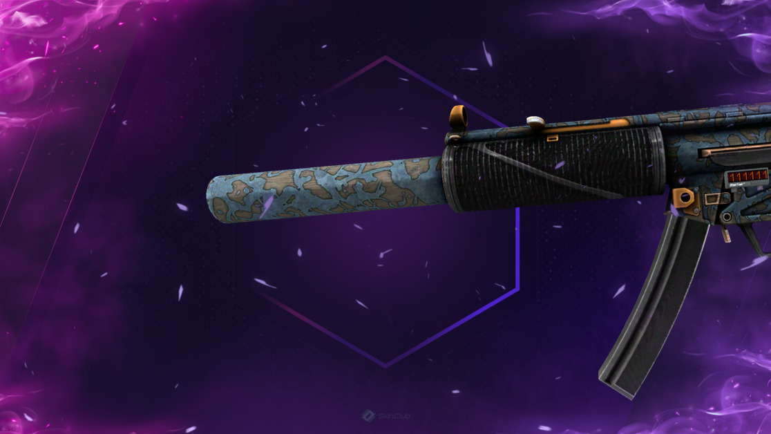 StatTrak™ MP5-SD | Acid Wash (Field-Tested)