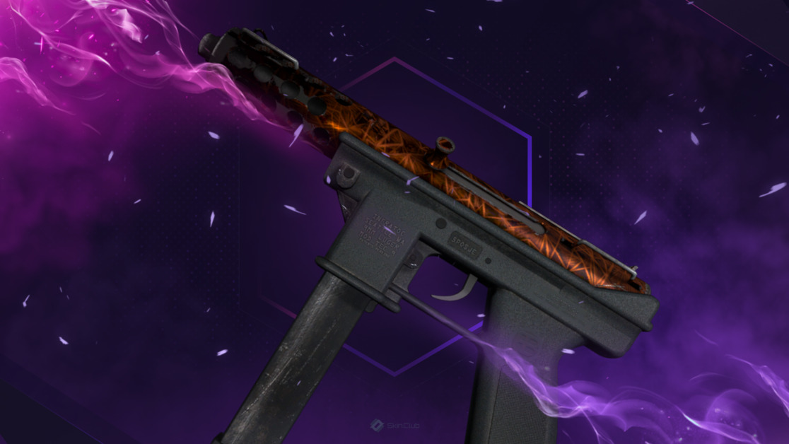 Tec-9 | Red Quartz (Field-Tested)