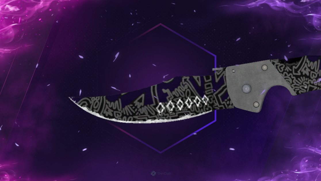 ★ StatTrak™ Falchion Knife | Freehand (Minimal Wear)