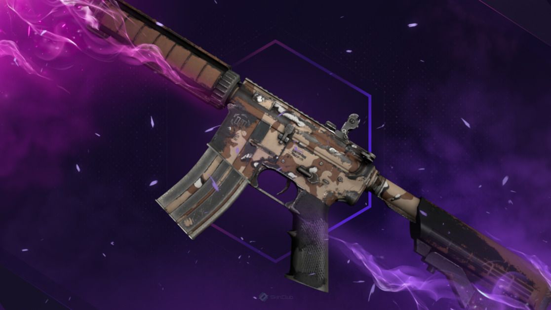 M4A4 | Desert Storm (Well-Worn)