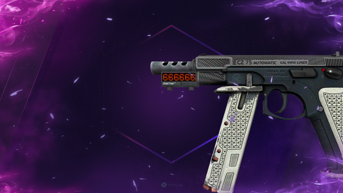 StatTrak™ CZ75-Auto | Imprint (Well-Worn)