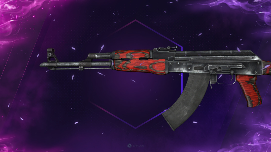AK-47 | Red Laminate (Battle-Scarred)