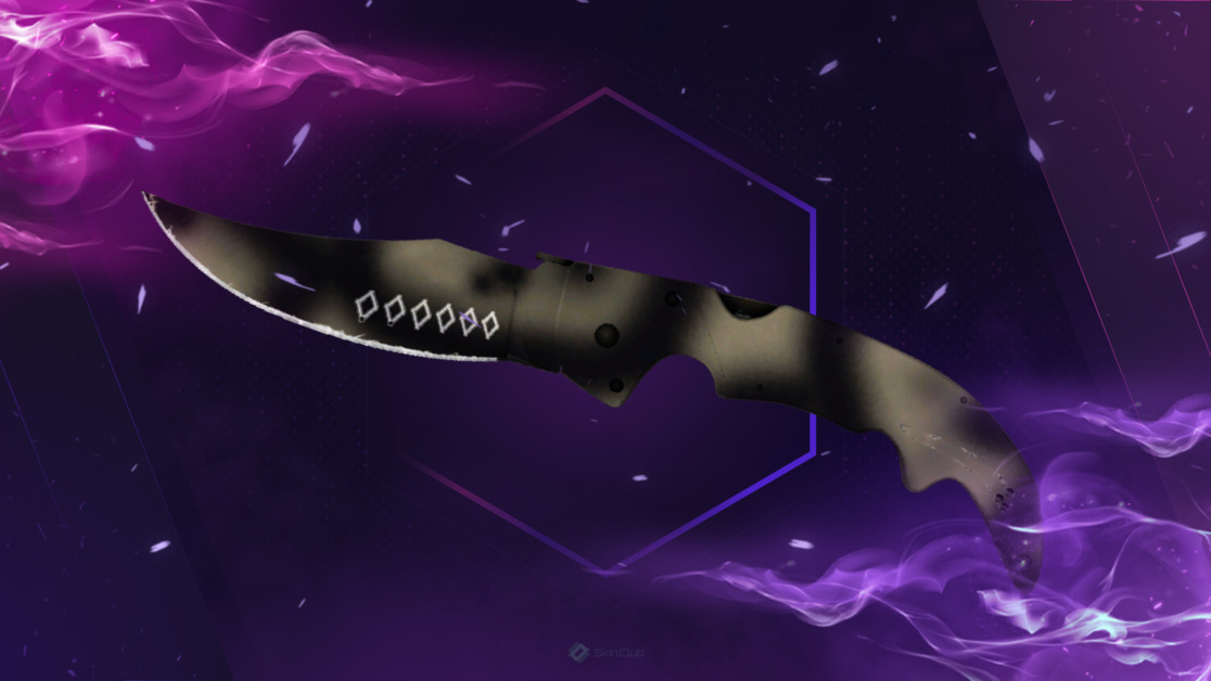 ★ StatTrak™ Falchion Knife | Scorched (Minimal Wear)
