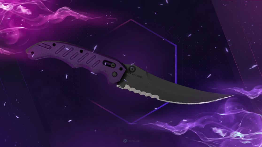 ★ Flip Knife | Ultraviolet (Minimal Wear)