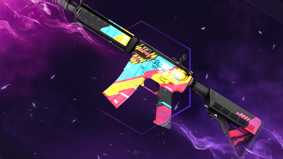 StatTrak™ M4A4 | Cyber Security (Factory New)