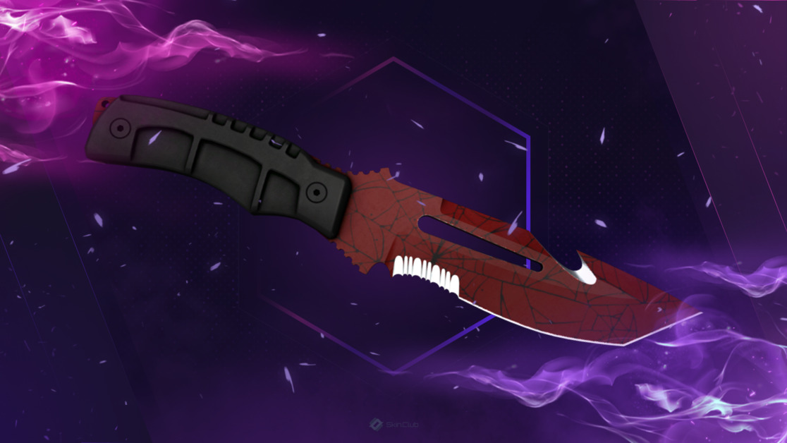 ★ Survival Knife | Crimson Web (Field-Tested)