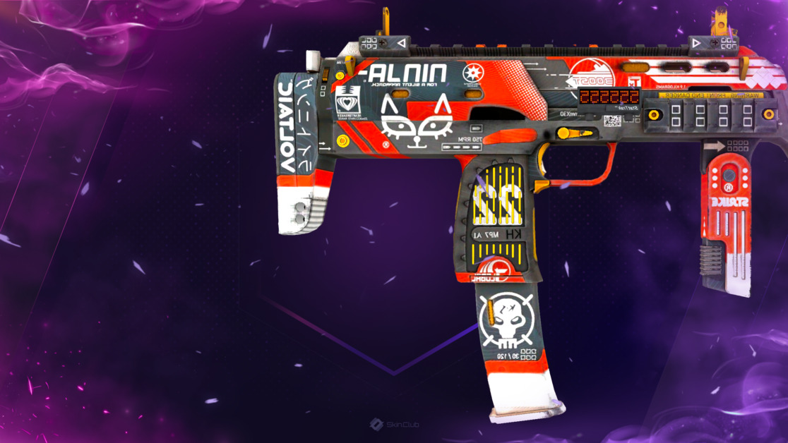 StatTrak™ MP7 | Bloodsport (Minimal Wear)