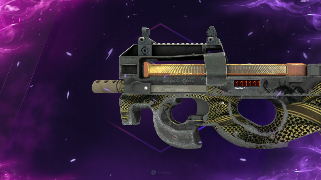 StatTrak™ P90 | Desert Warfare (Well-Worn)