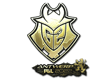 Sticker G2 Esports (Gold) | Antwerp 2022
