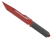 ★ Paracord Knife Crimson Web